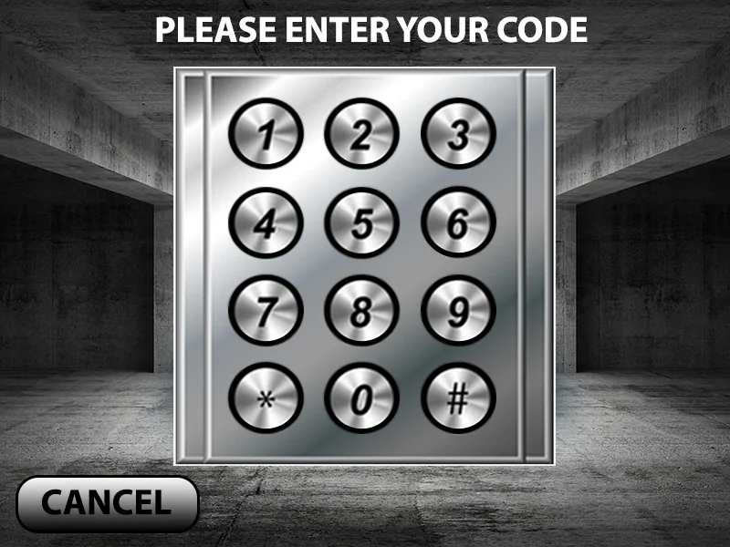 Payment-center keypad